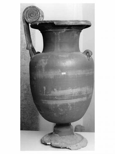 anfora - manifattura pugliese (prima metà sec. XIX)