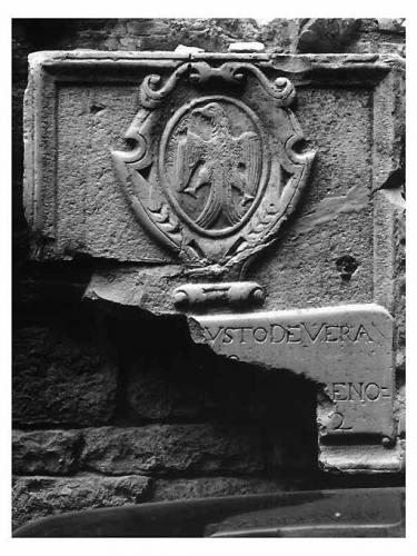 lastra tombale - ambito pugliese (sec. XVII)