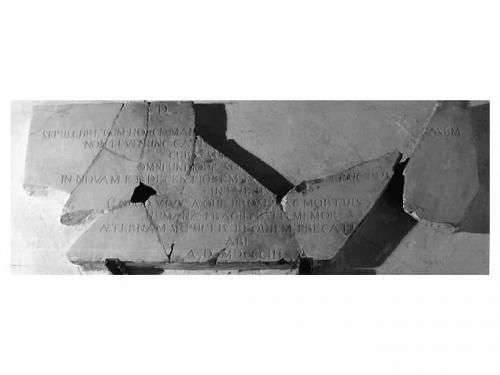 lapide - ambito pugliese (sec. XIX)