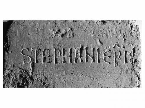 lapide - ambito pugliese (sec. XI)