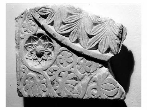 ambone, frammento - ambito pugliese (sec. XIII)