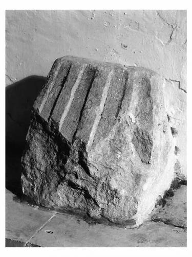 stipite, frammento - ambito pugliese (sec. XIII)