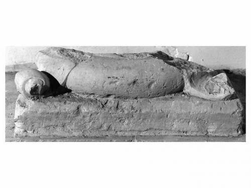 base di colonna, frammento - ambito pugliese (sec. XIII)