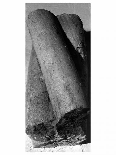 colonnina, frammento - ambito pugliese (sec. XIII)