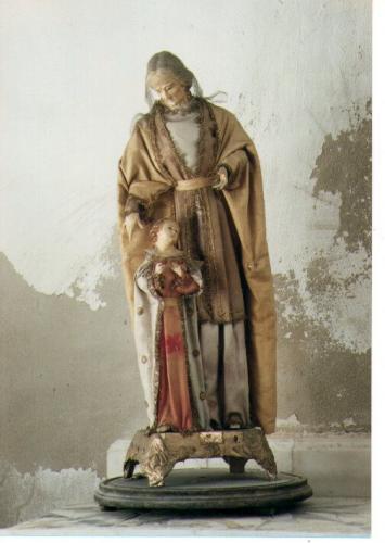 Maria Vergine bambina e Sant'Anna (statua) - ambito Italia meridionale (prima metà sec. XIX)