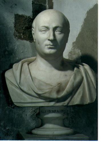 Ritratto di Alfonso I d'Aragona (busto) di Prinzi F (sec. XIX)