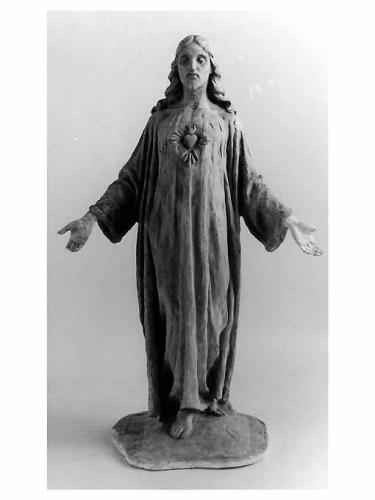 Sacro Cuore di Gesù (statuetta) di Fiore Nicola (sec. XX)
