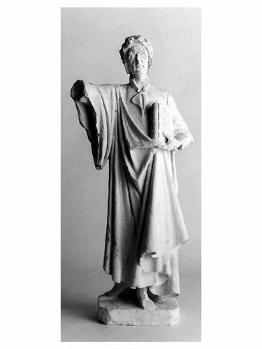 Dante (statuetta) di Fiore Nicola (sec. XX)