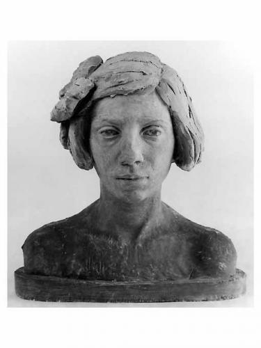Renata, busto ritratto di donna (busto) di Fiore Nicola (sec. XX)