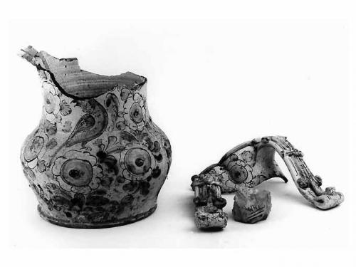 brocca, frammento - manifattura Italia meridionale (sec. XIX)