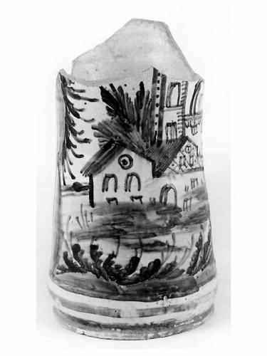 alberello, frammento - manifattura Italia meridionale (seconda metà sec. XVIII)