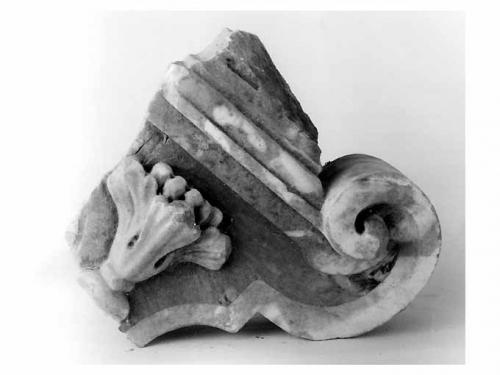 balaustrata, frammento - ambito Italia meridionale (prima metà sec. XVIII)