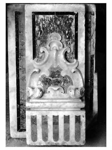 altare, frammento - ambito Italia meridionale (prima metà sec. XVIII)