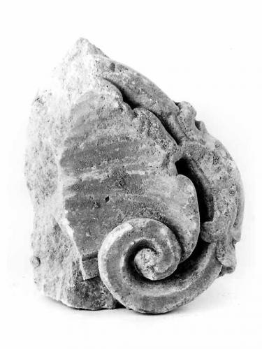 pluteo, frammento - ambito Italia meridionale (sec. XVII)