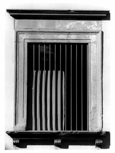 mostra di finestra - ambito Italia meridionale (fine/ inizio secc. XVI/ XVII)