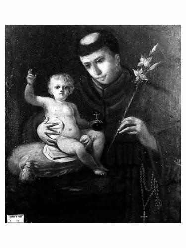 Sant'Antonio da Padova (dipinto) - ambito pugliese (secc. XVII/ XVIII)