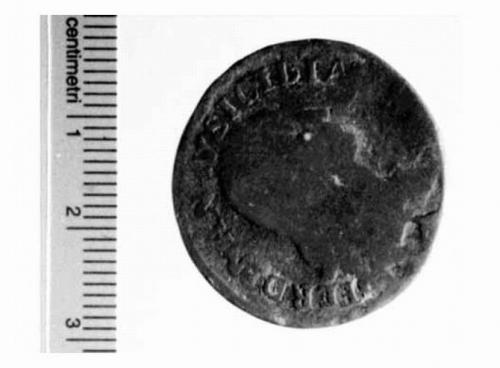 moneta - 1 grano di Coppola Raffaaele (sec. XIX d.C)