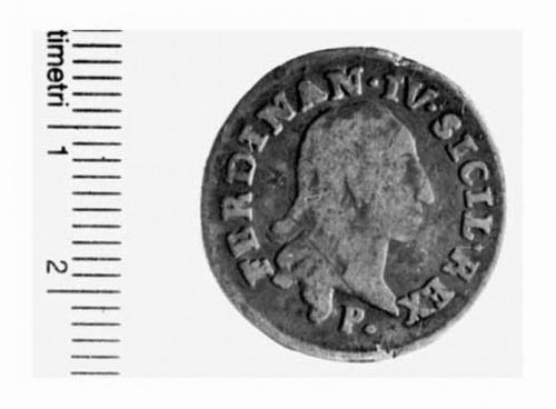 moneta - carlino di Mannara Raffaele (sec. XVIII d.C)