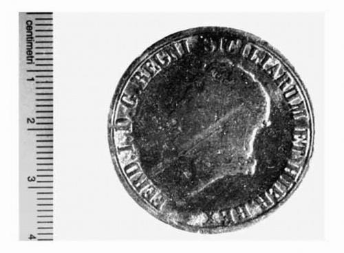 moneta - 8 tornesi (sec. XIX d.C)