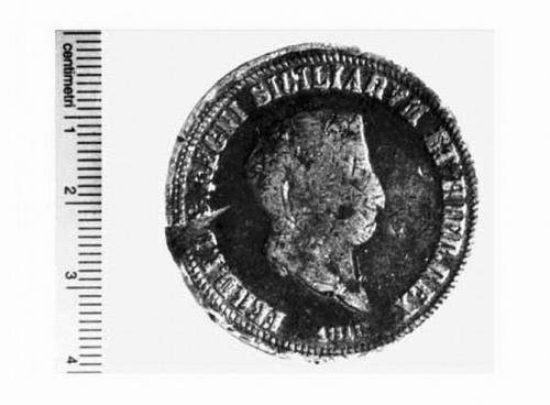 moneta - piastra (sec. XIX d.C)