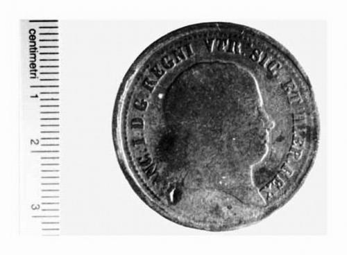 moneta - 5 tornesi (sec. XIX d.C)