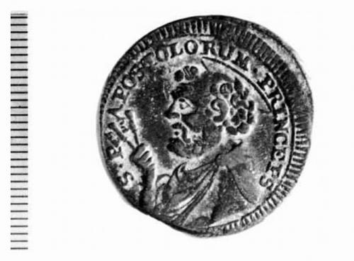 moneta - 2 e 1/2 baiocchi (sec. XVIII d.C)