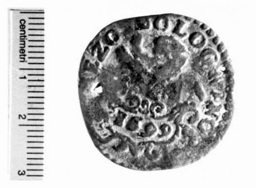 moneta - 1/2 bolognino (sec. XVII d.C)
