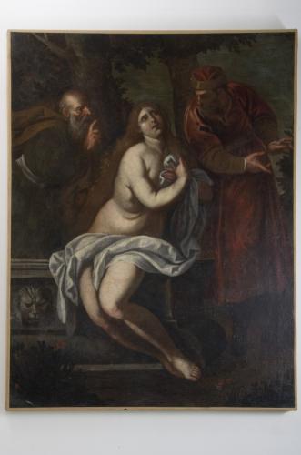 Susanna e i vecchi (dipinto) - ambito pugliese (sec. XVII)