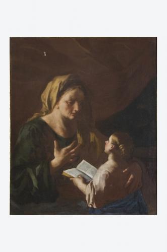 educazione di Maria Vergine (dipinto) - ambito pugliese (fine sec. XVIII)