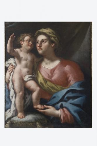Madonna con Bambino (dipinto) - ambito pugliese (sec. XVIII)