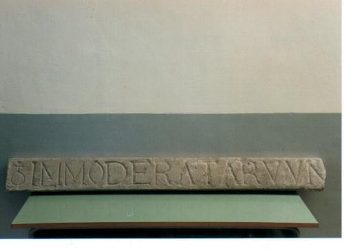 architrave, frammento - ambito Italia meridionale (sec. XVI)