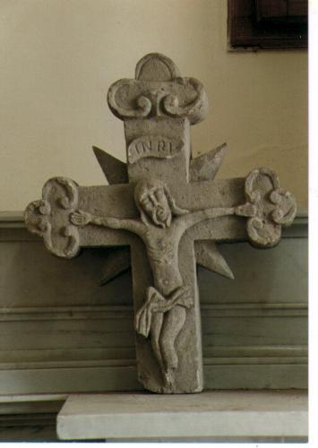 Cristo crocifisso (croce) - ambito molisano (sec. XVII)