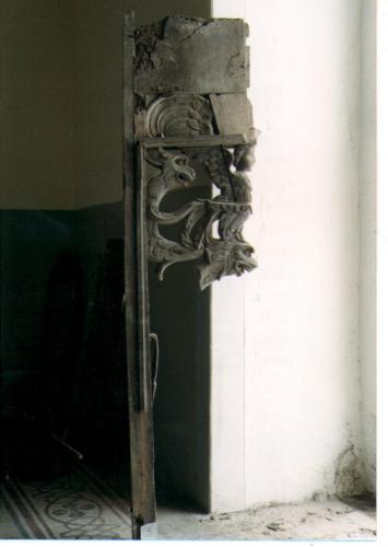 stalli del coro, frammento - ambito Italia meridionale (sec. XVII)