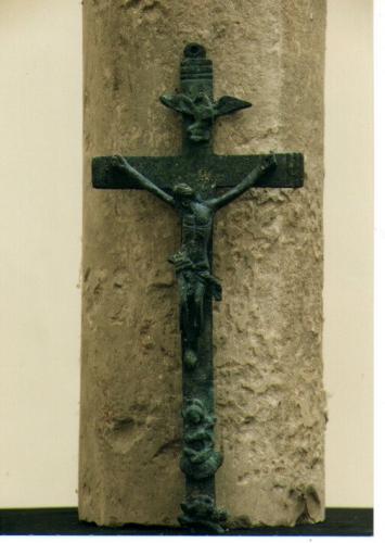 Cristo crocifisso (crocifisso) - ambito Italia meridionale (fine/ inizio secc. XVII/ XVIII)