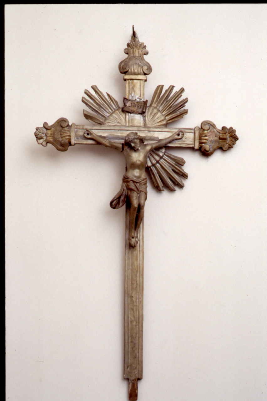 croce da parete - bottega napoletana (prima metà sec. XIX)