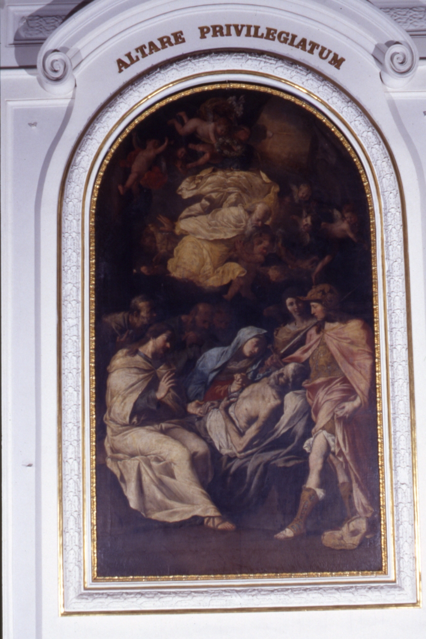morte di San Giuseppe (dipinto) di Fracanzano Francesco (sec. XVII)