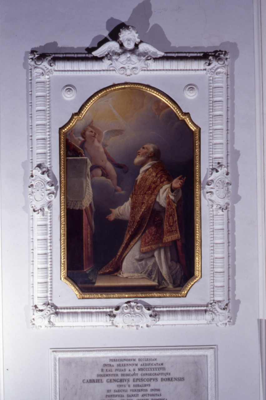 estasi di San Filippo Neri (dipinto) di Vetri Paolo (fine sec. XIX)