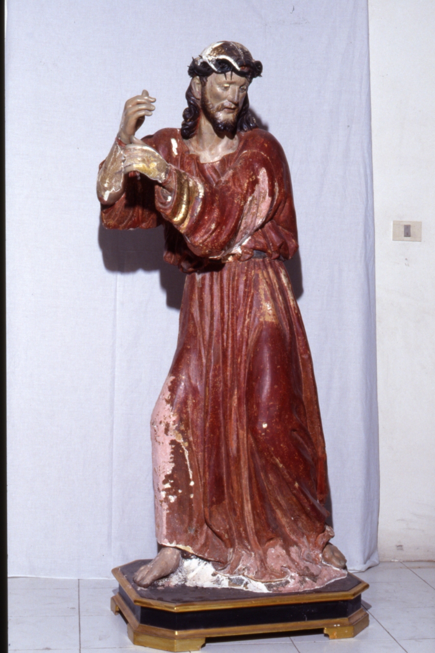 Cristo portacroce (statua) di Naccherino Michelangelo (cerchia) (sec. XVI)