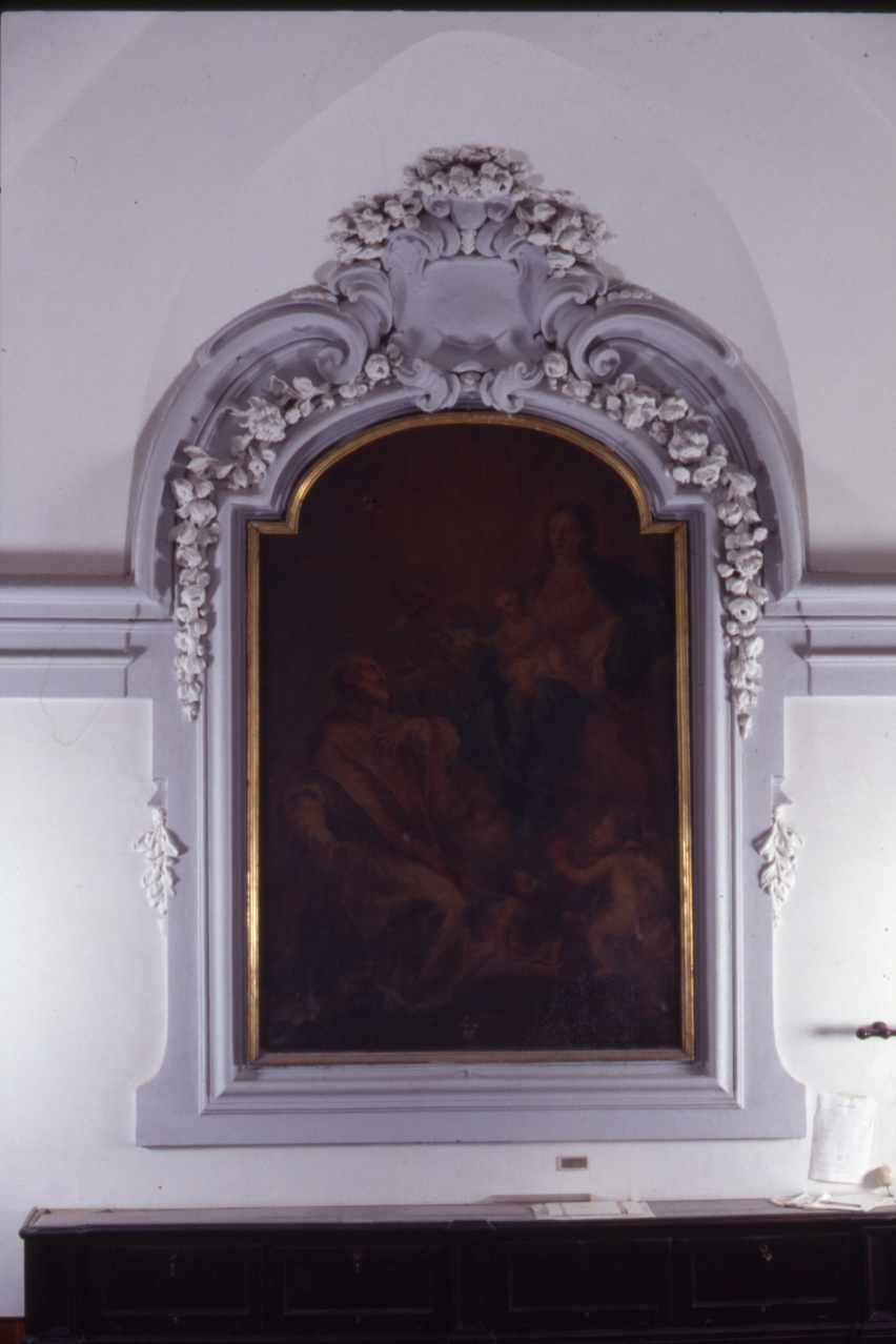 Madonna con Bambino e Santi (dipinto) di Bonito Giuseppe (sec. XVIII)