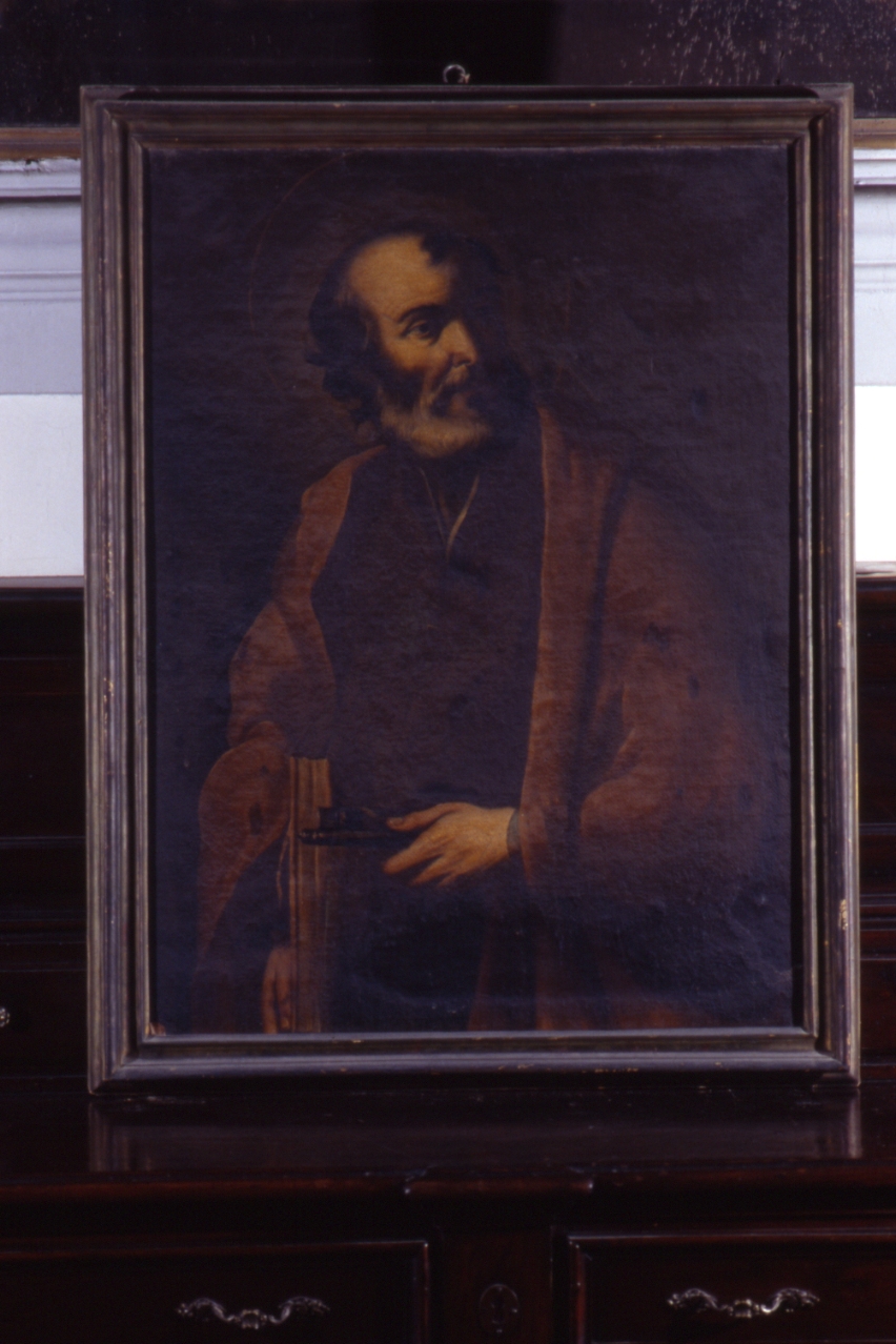 San Pietro Apostolo (dipinto) di De Ribera Jusepe detto Spagnoletto (bottega) (metà sec. XVII)