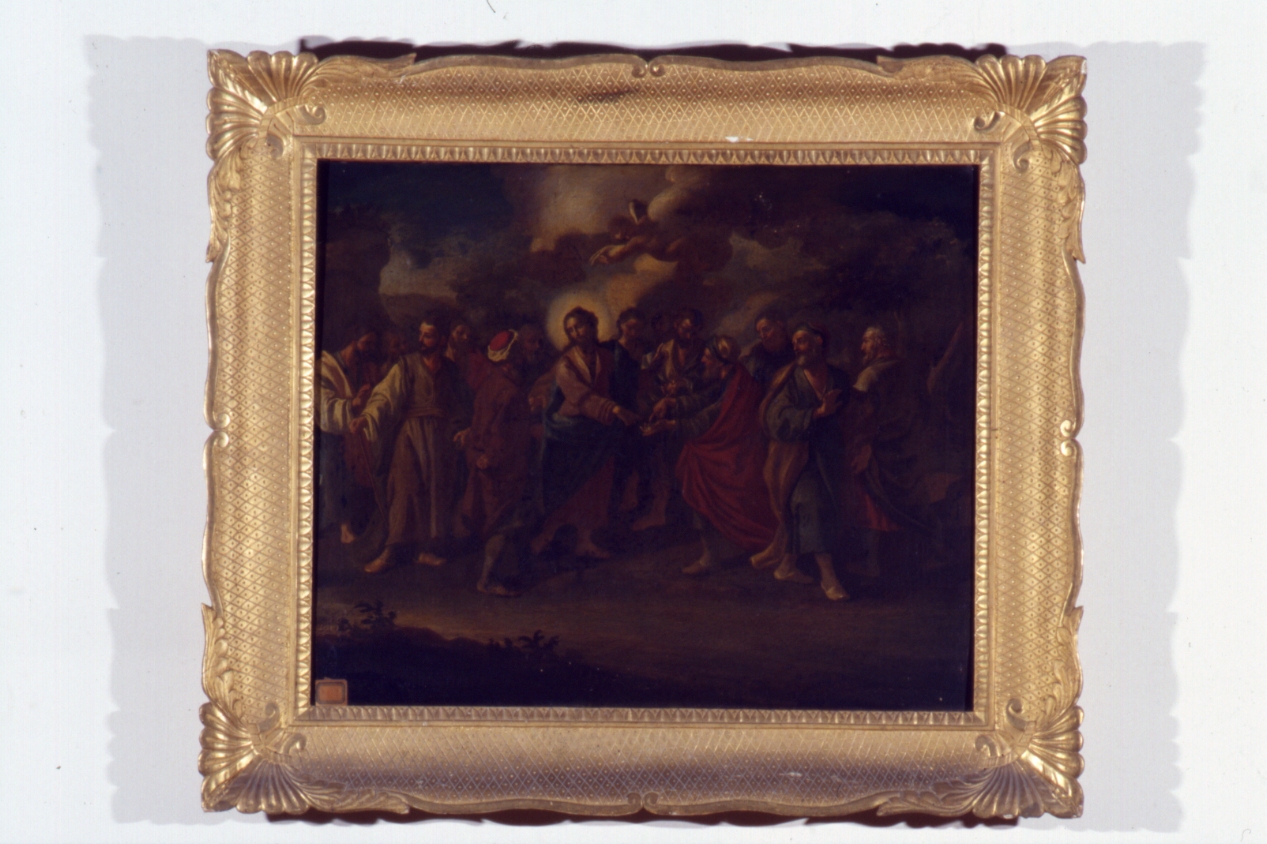tributo a Cesare (dipinto) di De Mura Francesco (bottega) (seconda metà sec. XVIII)