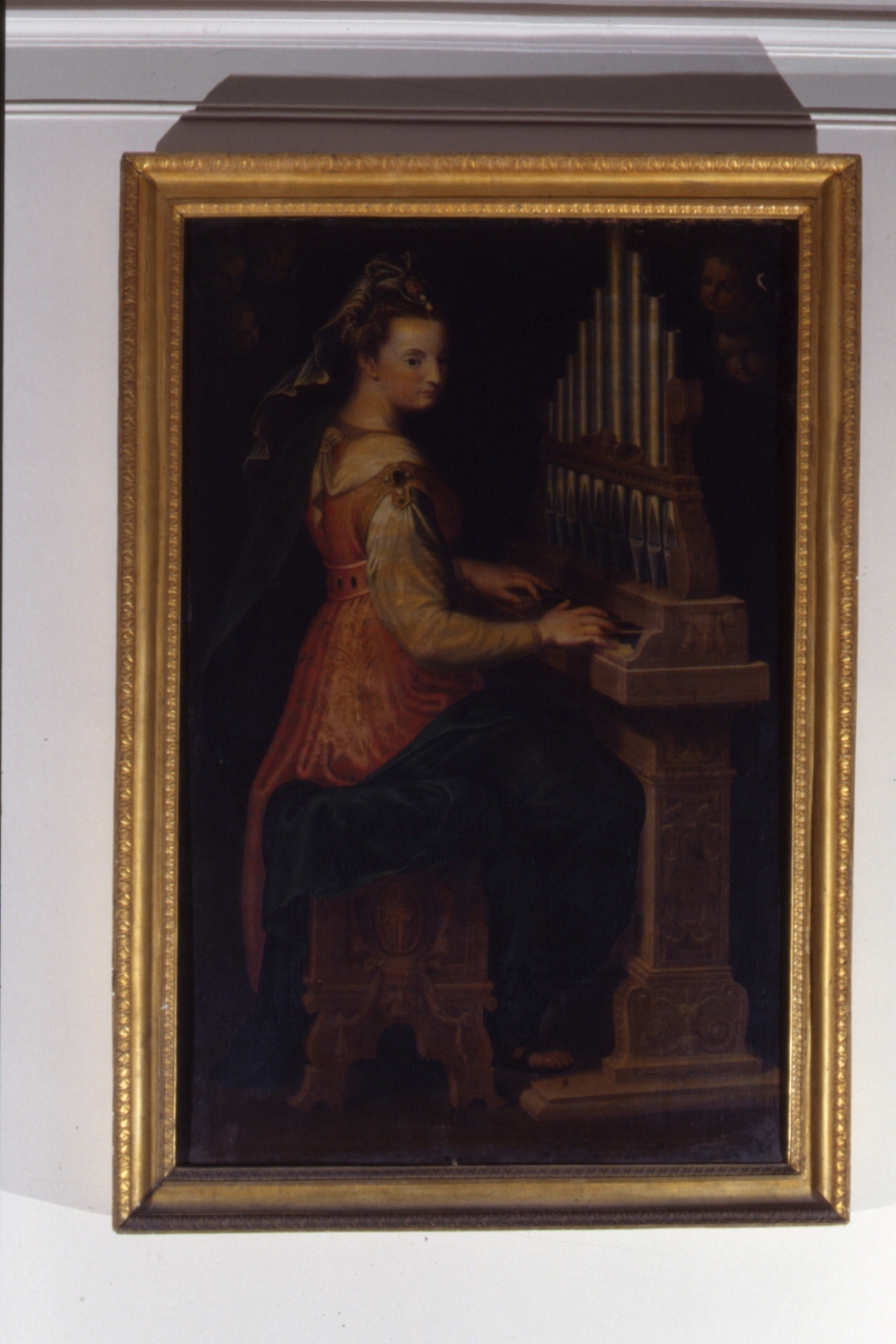 Santa Cecilia (dipinto) di Campi Bernardino (sec. XVI)
