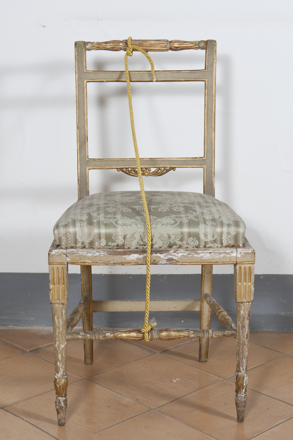 sedia, serie - bottega napoletana (prima metà sec. XIX)