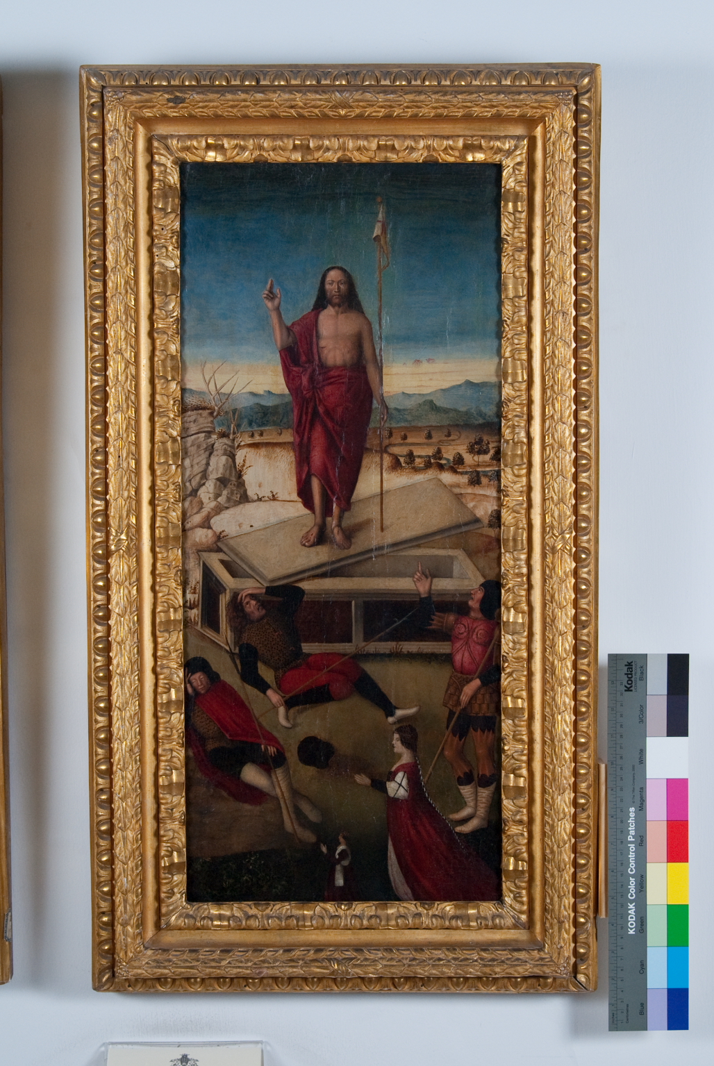 resurrezione di Cristo (dipinto) - ambito napoletano (fine sec. XV)