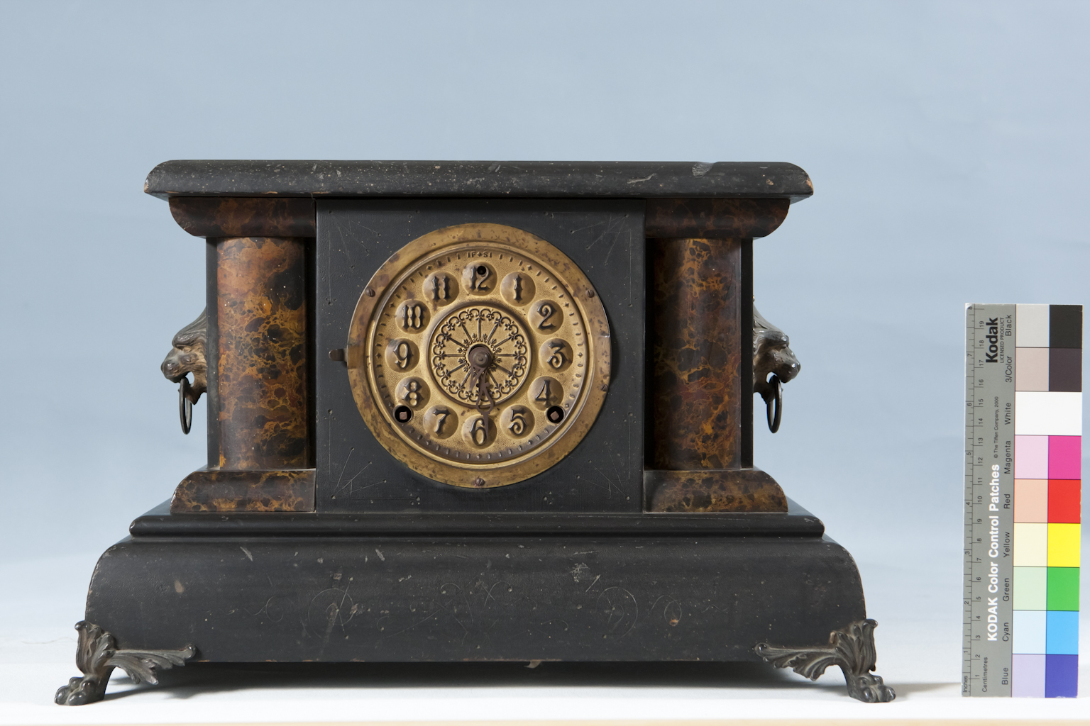 orologio - da tavolo - bottega napoletana (fine sec. XIX)