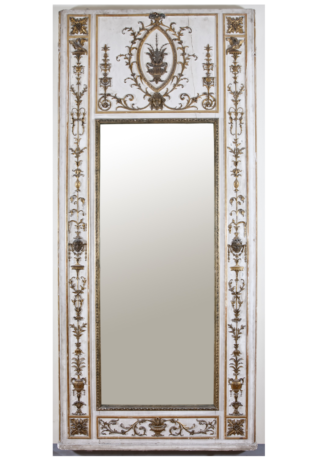 specchiera, serie - bottega napoletana (primo quarto sec. XIX)