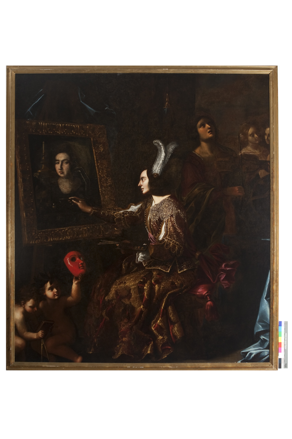 allegoria della vanità (dipinto) di De Luca Luigi (metà sec. XVII)