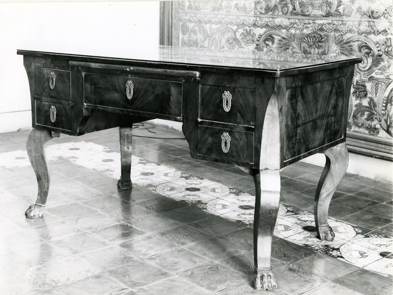 SCRIVANIA - manifattura napoletana (FINE sec. XIX)