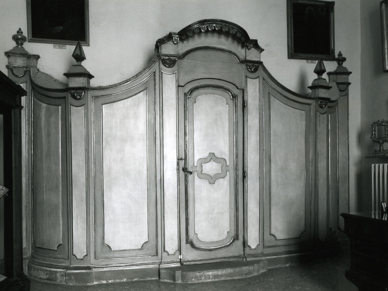 BUSSOLA - manifattura napoletana (Prima metà sec. XVIII)