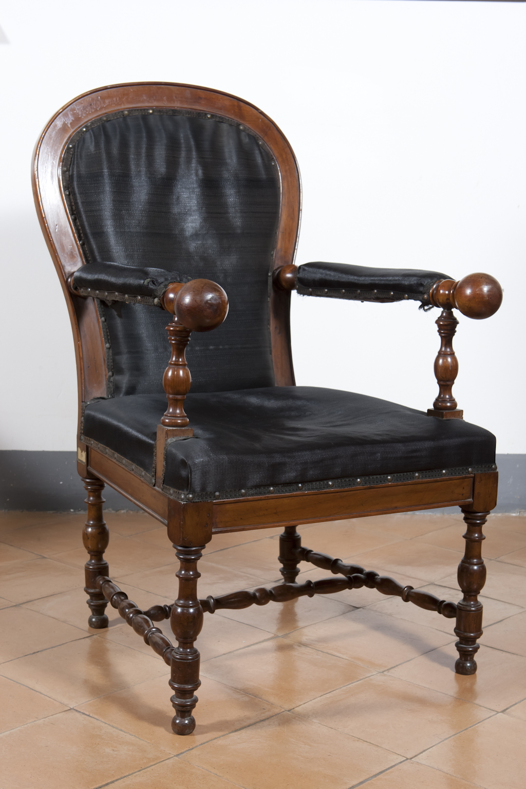 poltrona, serie - bottega napoletana (inizio sec. XX)